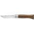 Нож Opinel №9, нержавеющая сталь, рукоять орех